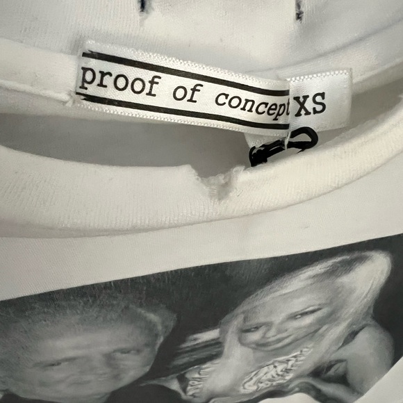 NWT Proof of concept Donatella & Gianni Versace Tee, size XS - Picture 10 of 14